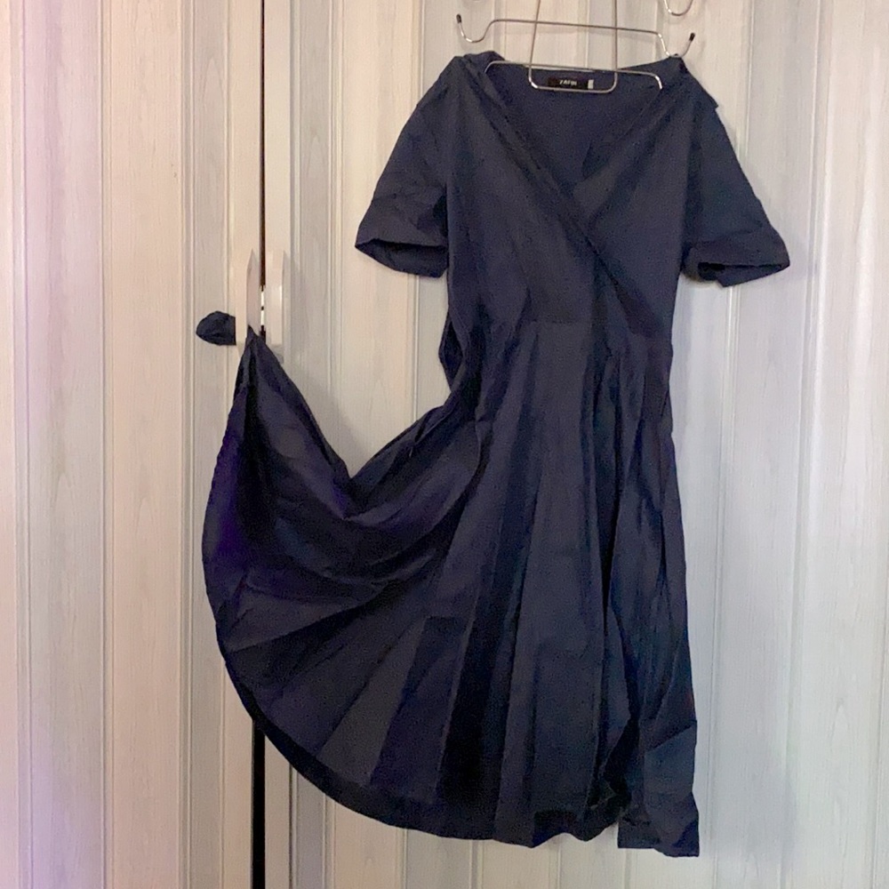 Vintage Style Blue Dress